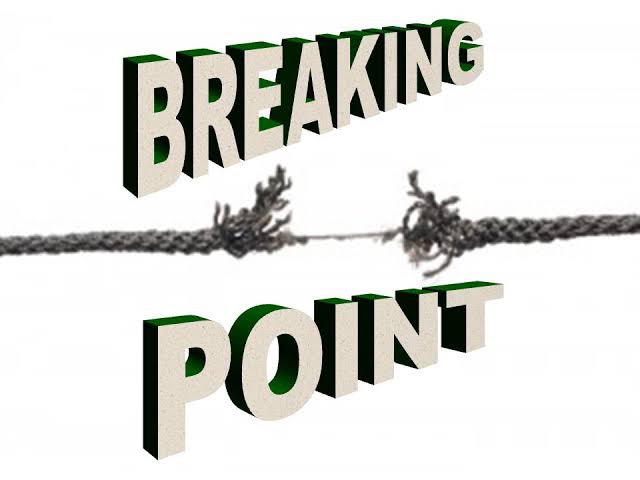 Breaking point – Relationship blues and bliss